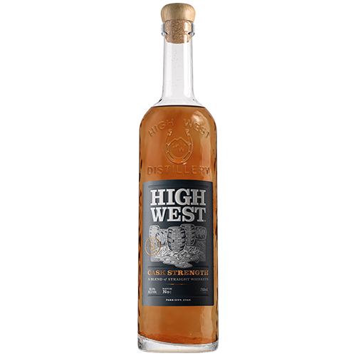 High West Cask Strength Bourbon Bottle