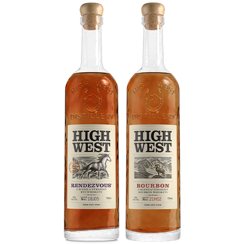 High West Whiskey Bourbon American Prairie 750ml.